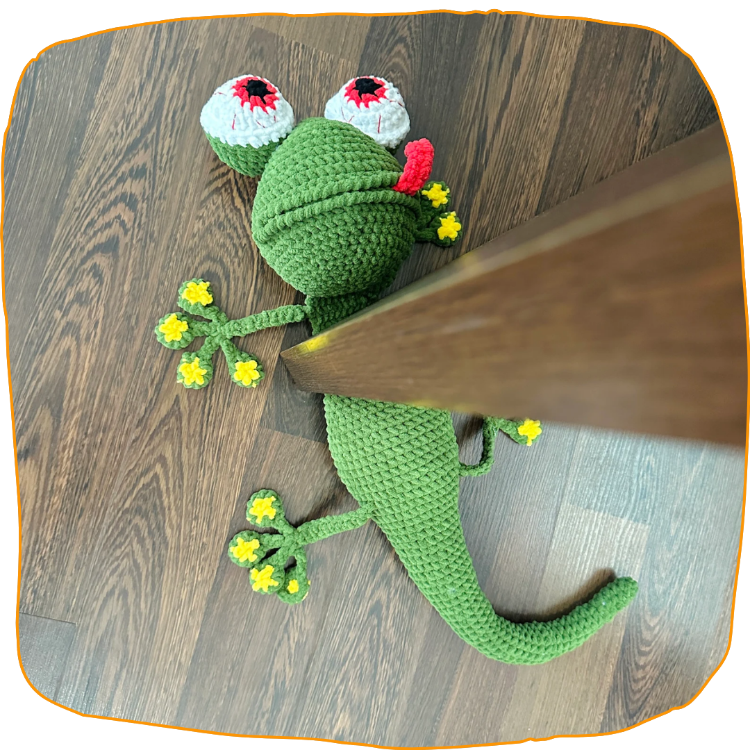 Lizard  Door Stopper   Pattern